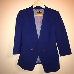 Blue ted baker blazer